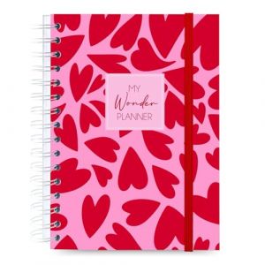 Women Warriors Agenda 2026 Semainier A5 My Wonder Planner &ndash; Organisation Hebdomadaire 1 Semaine sur 2 Pages avec To-Do List, Notes et Objectifs | Big Love (Women Warriors, neuf)