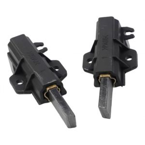 2 balais de charbon for moteur de machine &agrave; laver Samsung WF80F5E2W4X WW80J5555DW WW80J5555FX 8 kg 1400 tr/min - Pi&egrave;ces de rechange en m&eacute;tal et carbone - R&eacute;f&eacute;rence (sugaoshangmao, neuf)