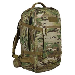 Tasmanian Tiger TT Mission Pack MKII Sac à Dos de Trekking Tactique Compatible avec Molle, avec de Nombreux Compartiments, d'un Volume de 37 litres, Multicam (TACWRK, neuf)