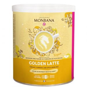 Monbana Golden Latte Powder Bo&icirc;te de 350 g (Kyosei Tea, neuf)