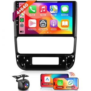 【4+64G】 Hodozzy Carplay Autoradio pour Peugeot 406 1999-2004, 9 Pouce Touchsreen avec Android Auto/EQ/Mirror Link/WiFi/GPS/RDS/FM/Bluetooth/USB (Hodozzy, neuf)