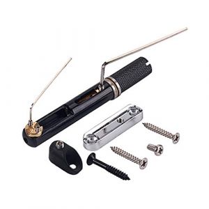 Alnicov 1 jeu de chevalet simple sans t&ecirc;te pour guitare &eacute;lectrique 5 cordes (Music Lover EU, neuf)