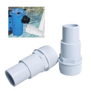 DmDoyy Raccords De Tuyau De Piscine De 32 À 38 Mm, 2 PCS Adaptateur De Tuyau De Piscine(Blanc), Double Embout De Tuyau (ShiJiaZhuangChunZhiChuanShangMaoYouXianGongSi, neuf)