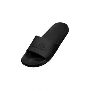 Kubota Claquette Femme - Sandales à enfiler - Chaussures Pour Piscine et Plage - Sandales été - Noir Lisse - 36 (Kubota Store, neuf)