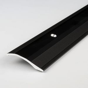 PROVISTON | Profil&eacute; de rattrapage | Alu anodis&eacute; | Bronze fonc&eacute; | Largeur 40 mm | Hauteur 5 mm | Longueur 1000 mm | Nez de marche &agrave; visser | Barre de seuil de rattrapage | 1 pi&egrave;ce (VLD Trade GmbH, neuf)