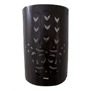 Generico La Maison Unique: Applique murale Marocaine en Fer Forg&eacute; lampe lanterne Artisanat Maroc &agrave; la main Decor 2811181151 (La Maison Unique, neuf)