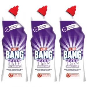 Cillit Bang Gel WC Nettoyant Surpuissant Javel - Lot de 3 x 750 ml (Stock Bureau Maison Bien-&ecirc;tre, neuf)