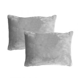 Berriphonia Petit Oreiller De Voyage, 2 Pi&egrave;ces Coussin d'avion - 11 X 7 Pouces De Support du Cou pour Les &Agrave; Manche De Ch&acirc;ssis De La L'oreillertaille De Chaise De litdeGenou Canap&eacute; De Camping (qifanm, neuf)