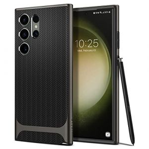 Spigen Neo Hybrid Coque Compatible avec Samsung Galaxy S23 Ultra 5G - Gunmetal (Spigen EU, neuf)