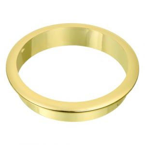 QUARKZMAN Passe Cable Bureau 1 Pcs 3.15 Pouce (80mm) Passe Fil Bureau en Nylon, Cache-Trou de C&acirc;ble en Plastique, Organisateur de C&acirc;bles et Cordons pour Armoire de Bureau, Dor&eacute; (QUARKZMAN, neuf)