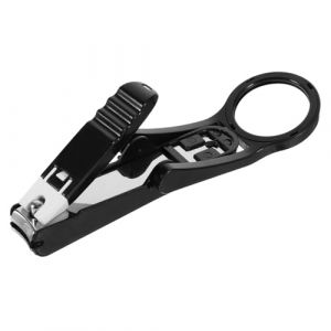 Homoyoyo Ciseaux &agrave; Ongles Loupe Manche Long Pliable Acier Inoxydable Coupe-ongles Personnes &Acirc;g&eacute;es Soins des Pieds Accessoires P&eacute;dicure (S Wisdom HF, neuf)