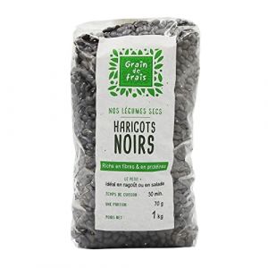 Haricots noirs - Sachet 1kg (Toilinux, neuf)