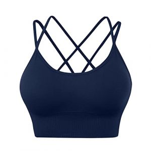 Top Sport Femme Soutien Gorge Bretelle Amovible Bralette Femme Dentelle Brassiere Fille 12 Ans Violet Soutien Gorge Attache Devant Grande Taille Vetements Femme (ZJsz, neuf)