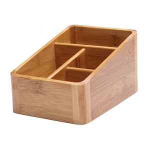 VILLFUL Bo&icirc;te Rangement Maquillage en Bois Compartiments Bo&icirc;te Cosm&eacute;tique Bureau Organiseur Pratique et Esth&eacute;tique pour Accessoires de Beaut&eacute; (WANHALA, neuf)