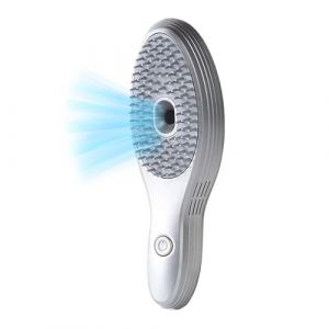 Massage &eacute;lectrique du cuir chevelu - brosse de massage du cuir chevelu | Brosse &agrave; cheveux &eacute;lectrique | Agent de masse Kamm-Haar | Brosse de cheveux sans fil recharg&eacute;e et durable pour les soins capilla (helanb, neuf)