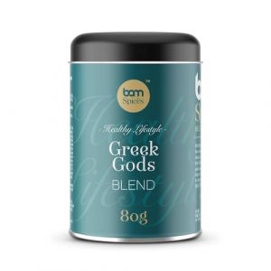BAM Mélange d'Épices – Pour Recettes Sucrées et Salées, Sans Gluten, Saveurs Naturelles, Sans Additifs – Dieux Grecs, 80 g (BAM - become a master, neuf)