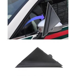 500 Plaque Triangle Avant, Plaque Triangle R&eacute;troviseur, Plaque Triangle R&eacute;troviseur pour Fiat 500 2 Pcs Set (1 pi&egrave;ce gauche) (lalacar, neuf)
