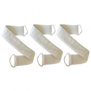 Loofah Sangle,1 Pièce,Gratte Dos Douche,Gommage pour le corps, éponge de lavage en luffa,Idéal pour Exfoliant pour le Corps et Lave Dos (Buynera, neuf)