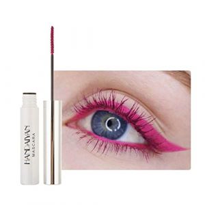 12 Colors Waterproof Mascara Non-Dizzy Long-Lasting Mascara Bleu Blanc Violet Vert Eyelash Eye Makeup (Qiaogeli, neuf)