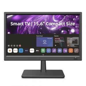 ZOSHING Smart TV de 16 Pouces, Petit t&eacute;l&eacute;viseur avec entr&eacute;e HDMI,Tuner num&eacute;rique int&eacute;gr&eacute;/Prend en Charge USB Mural pour Chambre &agrave; Coucher,Cuisine,Camping-Car &ndash; T&eacute;l&eacute;commande Incluse (Noir) (zoshing, neuf)