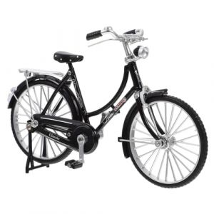 FANXIYA Velo Miniature, Figurine V&eacute;lo Jouet Maquette pour D&eacute;co et Collection, 1:10 Mini Finger Bike, VTT Freestyle &agrave; Doigt, Moto et Trottinette Miniature avec Bo&icirc;te (Noir, mod&egrave;le Femme) (FANXIYA, neuf)