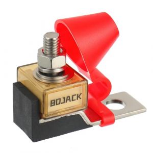 BOJACK MRBF Porte-fusible Bloc Goujon Unique 5/16" avec 40A 58V Fusible de Batterie &eacute;valu&eacute; pour Bateau Terminal Fusible (BOJACK, neuf)
