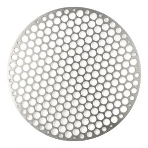 Grille de barbecue en acier inoxydable multi-usages, grille ronde pour barbecue, grille grillag&eacute;e pour camping, pique-nique (20 cm) (youwort, neuf)