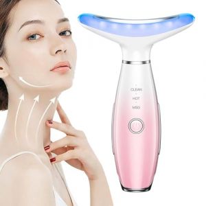 Appareil de beauté pour le visage et le cou, masseur pour le cou et le visage | Appareil de sculpteur facial avec fonction vibrante | Appareil de beauté, outil de soins de la peau pour la maison et le (mooperd, neuf)
