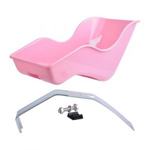Salyeeluly Si&egrave;ge De V&eacute;lo De pour Filles | Si&egrave;ge De De V&eacute;lo pour Enfant | Porte Poupee Velo avec Clip-Ceinture, Si&egrave;ge De Poup&eacute;e &Agrave; V&eacute;lo D&eacute;coratif, Accessoires De V&eacute;lo pour Enfant (salyenrory, neuf)