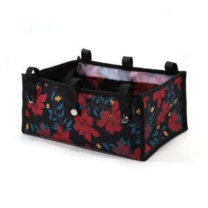 XINFULLWOL Sac de d&eacute;ambulateur, sac de rangement sous le si&egrave;ge, accessoires de d&eacute;ambulateur pliable, sacs d'accessoires pour personnes &acirc;g&eacute;es, remplacement sous le si&egrave;ge, panier m&eacute;dical (zijinghua, L) (XINDJIA, neuf)