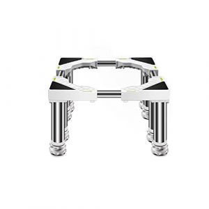 Base de Sèche-linge Scratch Prévention Base de Réfrigérateur Réglable Longueur/Largeur 45-65cm Socle Lave Linge Support pour lave-vaisselles fours 4/8/12 ventouse Pieds (Quincaillerie NO.1, neuf)