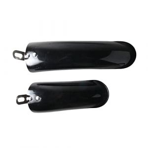 Oshhni Garde-Boue de vélo Pliant Garde-Boue Avant et arrière Garde-Boue de vélo pour vélo électrique, Noir 12 Pouces (oshhnieu, neuf)