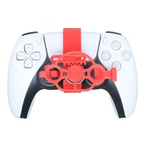 LICHIFIT Mini volant pour manette de jeu de course PS5, simulateur de conduite, impression 3D, volant pour PlayStation 5 Accessoires de roue de course auxiliaires (leagoodshop, neuf)