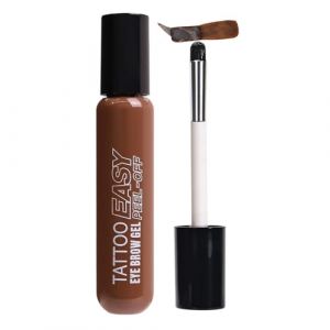 Semi Permanent Peel Off Eyebrows Tinted Gel, Long Lasting Sweatproof Brow Stain Makeup for Women and Girls, Easy Application Beauty Tool for Natural Full Eyebrow Definition and Shape (HaiFusion Studio, neuf)