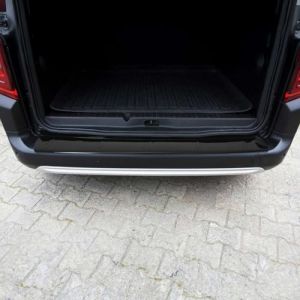 Protection Seuil de Pare-Chocs arri&egrave;re - Compatible avec Citro&euml;n Berlingo 2008-2018 - Couverture de Seuil de Coffre - Bande Seuil de Chargement - Style &eacute;l&eacute;gant - ABS Brillant (omacfrance, neuf)