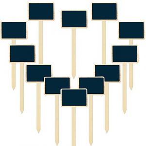 WANTOUTH 20 Pi&egrave;ces &Eacute;tiquettes de Plantes, &Eacute;tiquettes Potager en Bois 24 * 7.4cm, Etiquette Jardin Exterieur en Forme de T, Tableau pour Plante, &Eacute;tiquette Jardinage pour Jardin, Fleur, L&eacute;gumes, Graine (Aixin Datong Technology, neuf)