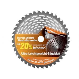 Fanztool Lame circulaire 36Z ultra-l&eacute;g&egrave;re avec prot&egrave;ge-dents, pour coupe-bordures et d&eacute;broussailleuses &agrave; essence et sans fil. (FANZTOOL GmbH, neuf)