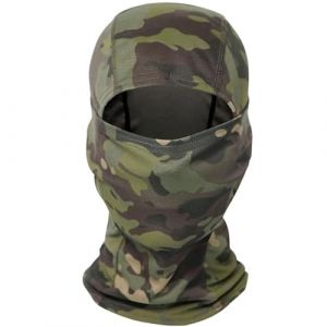 JJiaoLinin Balaclava,Mens Cagoule Camouflage Cagoule Masque Visage Multifonction Protection UV de Cyclisme Tactique Chapeau Cagoule à imprimé Camouflage pour Chasse Cyclisme Motorcycle Running (Xinyujiaolonglingkejiyouxiangongsi, neuf)