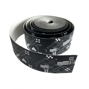 Bande de Protection pour Raquette de Tennis, Bande de Protection de la tête pour Raquettes de Tennis, Accessoires de Raquette de Tennis, Bande de Protection de Raquette de Badminton, Autocollant (cisduae, neuf)