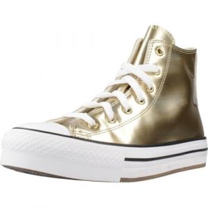 Converse Chuck Taylor All Star Eva Lift Platform Metallic (Big Kid) Plate-Forme, Dor&eacute; Clair/Blanc m&eacute;tallis&eacute;, 37 EU (zianshop, neuf)