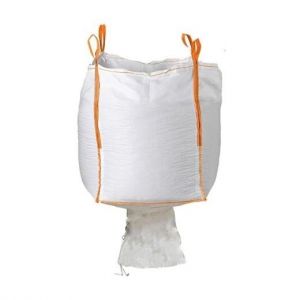 Big Bag avec Goulotte de Déchargement 1500 KG Sac Gravat 90x90x110cm Lot de 5 sacs | 1, 2, 5 et 10 produits disponibles | Disponible avec jupe de fermeture et normale | sac a gravats | sac de jardin (Bigbagland, neuf)