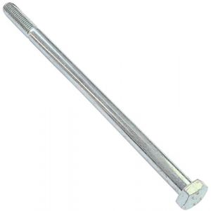 AERZETIX - C47538 - Lot de 10 pièce - Boulons M10x180 à filetage partiel - à tête Hexagonale - Ø10x180mm - DIN 931 - Classe 8.8 - en Acier Zingué - Bricolage - Outillage d'assemblage/Quincaillerie (Tuning, neuf)