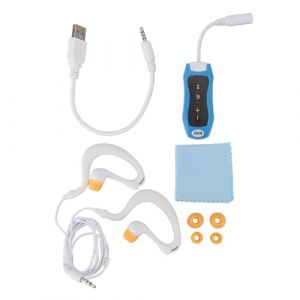 Lecteur MP3 &eacute;tanche pour la Natation, Lecteur MP3 IPX8, Lecteur de Musique USB 2.0 &eacute;tanche et Rechargeable avec &eacute;couteurs &eacute;tanches pour la Natation, la Plong&eacute;e, la Course &agrave; Pied (Weajan, neuf)