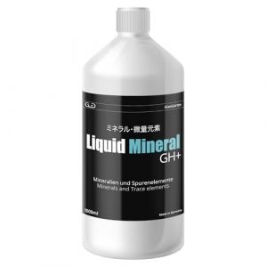 GlasGarten Liquid Mineral GH+ | 1 L/ 1000ml - sel min&eacute;ral Liquide pour Le Traitement et la remin&eacute;ralisation de l'eau osmos&eacute;e, de l'eau de Pluie, de l'eau Douce du Robinet et de l'eau d&eacute;min&eacute;ralis&eacute;e (Garnelenhaus, neuf)