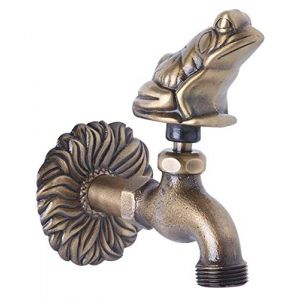 MONTSERRAT Robinet Jardin 1/2" D&eacute;coratif Grenouille avec raccord Tuyau (MEGA BA&Ntilde;O, neuf)