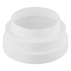 R&eacute;ducteur multiple de forme ronde pour conduits d'air compatible avec 80 mm, 100 mm, 110 mm, 120 mm, 150 mm, 160 mm (B) (Mallgreat, neuf)