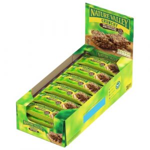 Nature Valley Barres croustillantes &agrave; l'avoine et au chocolat, lot de 4, 10 x 42 g (filux, neuf)