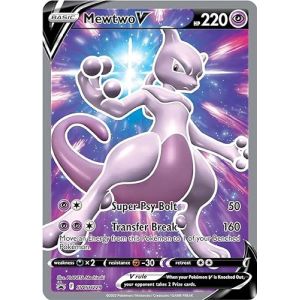 Pokemon - Mewtwo V -SWSH229 - Full Art - Promo Black Star - Pokemon Go (MangaMonde, neuf)