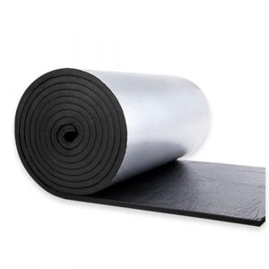 AITAF 5 Mm D'&eacute;paisseur Rouleau D'isolation Auto-adh&eacute;sif R&eacute;fl&eacute;chissant en Mousse D'aluminium Isolation Phonique Thermique Et Acoustique Haute Temp&eacute;rature (Size : 1mx5m) (XINGSHUOXUNDIANZISHOP, neuf)