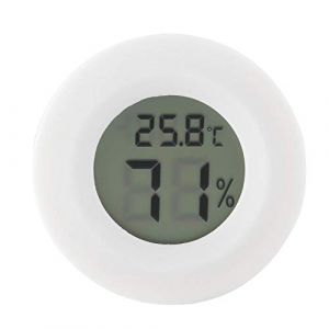 Thermom&egrave;tre Hygrom&egrave;tre Digital pour Reptiles et Amphibiens Thermom&egrave;tre Digital Reptile hygrometre digital pour reptile(White) (Aeuyweu, neuf)